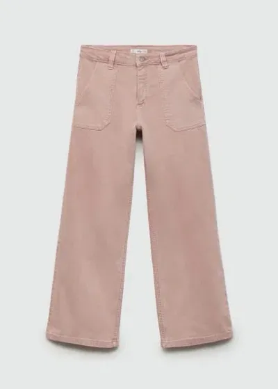 Mango Teen Jeans Pastel Pink