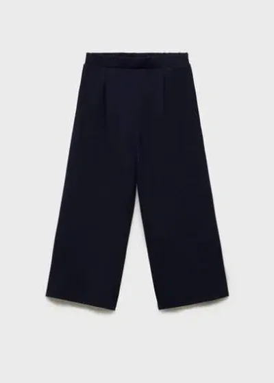 Mango Kids' Trousers Dark Navy