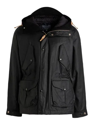 Manifattura Ceccarelli New Fisherman Parka In Black