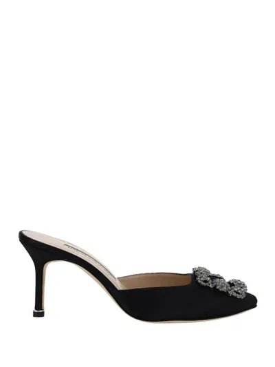 Manolo Blahnik Hangisimu Pumps In Blck