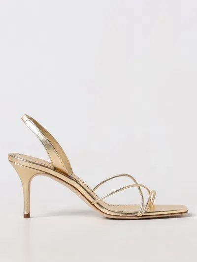 Manolo Blahnik Heeled Sandals  Woman Color Gold