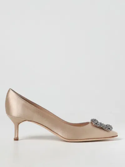 Manolo Blahnik Pumps  Woman Color Nude