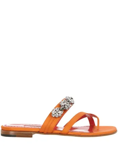 Manolo Blahnik Sandals In Dora