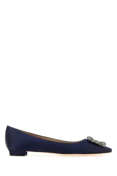 Manolo Blahnik Scarpe Con Tacco-37.5 Nd  Female In Multi