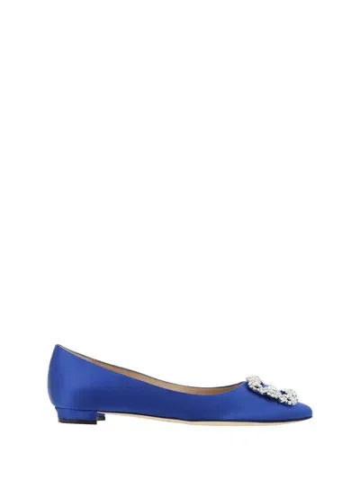 Manolo Blahnik Flat Shoes In Multicolor