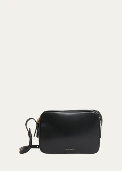 Mansur Gavriel Camera Leather Bag In Black