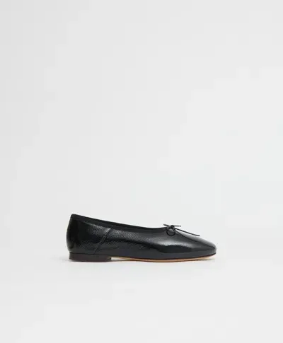 Mansur Gavriel Dream Ballerina In Black Naplak