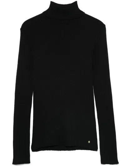 Manuel Ritz Roll-neck Sweater In Black