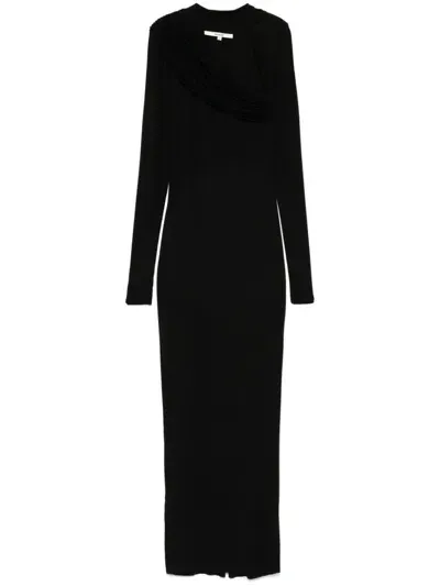 Manurí Malena Maxi Dress In Schwarz