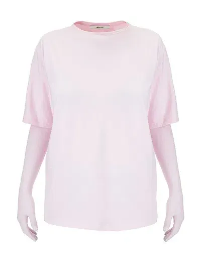 Manurí Manuri Bobby Crewneck T In Pink