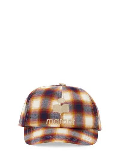 Marant Baseball Cap "tyron" In Multicolour