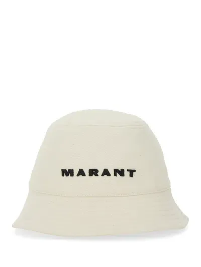 Marant Bucket Hat "haley" In Beige