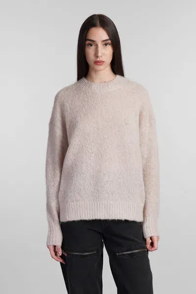 Marant Etoile Enya Knitwear In Beige Wool