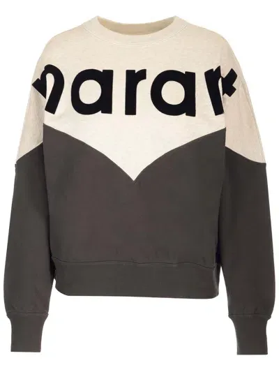 Marant Etoile Houston Sweatshirt In Fadedblack