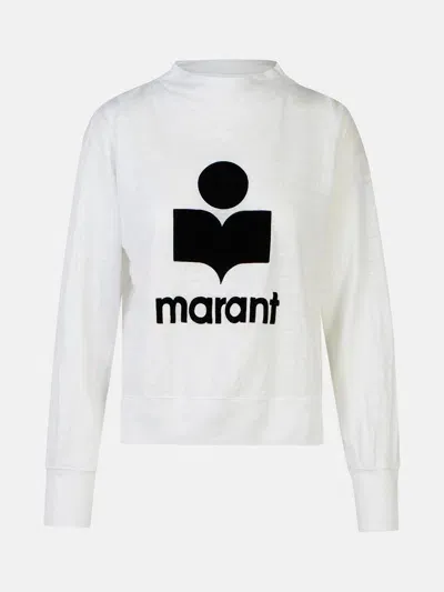 Marant Etoile 'kilsen' White Linen T-shirt