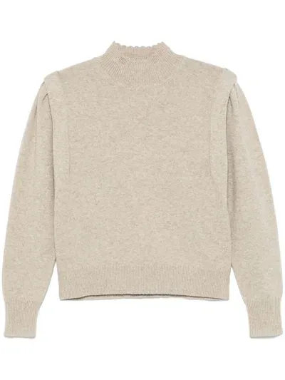 Marant Etoile Lucile Sweater In Neutrals