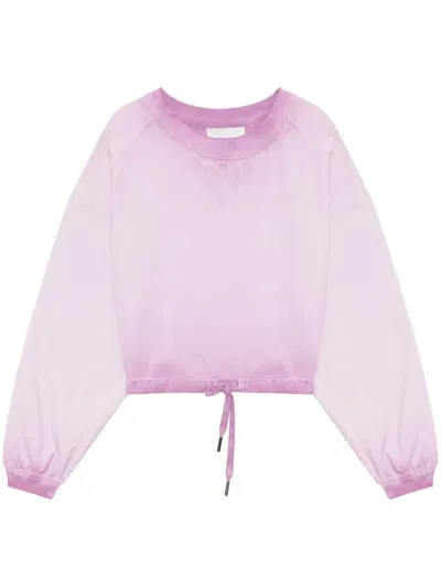 Marant Etoile Margo Gradient-effect Sweatshirt In Purple