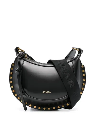 Marant Etoile Mini Moon Crossbody Bag In Bk Black