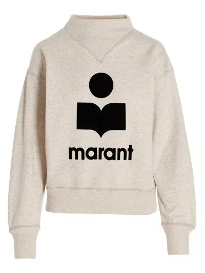 Marant Etoile 'moby' Sweatshirt In White