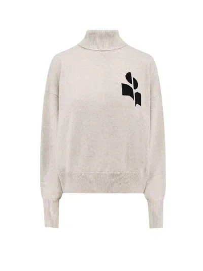 Marant Etoile Nash Sweater In Light Grey