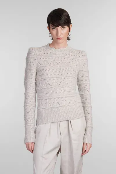 Marant Etoile Othona Knitwear In Grey Wool