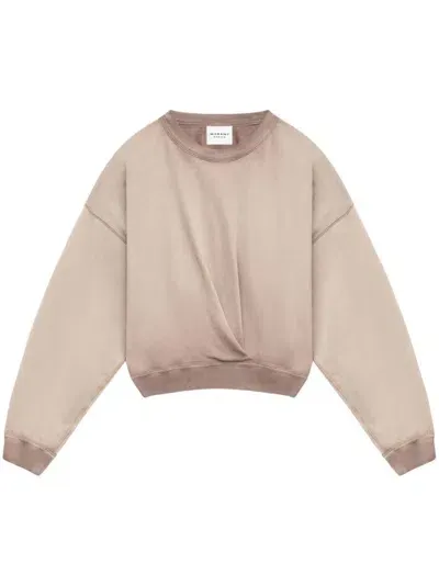 Marant Etoile Sheila Sweatshirt In Neutrals