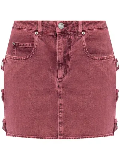 Marant Etoile Stessy Skirt In Pink