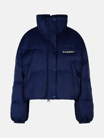 Marant Etoile 'telia' Navy Polyamide Down Jacket