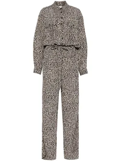 Marant Etoile Venusia Jumpsuit In Neutral