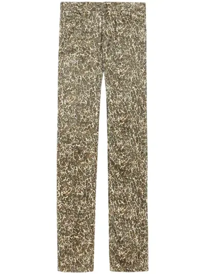 Marant Ferni Straight Trousers In Multicolour