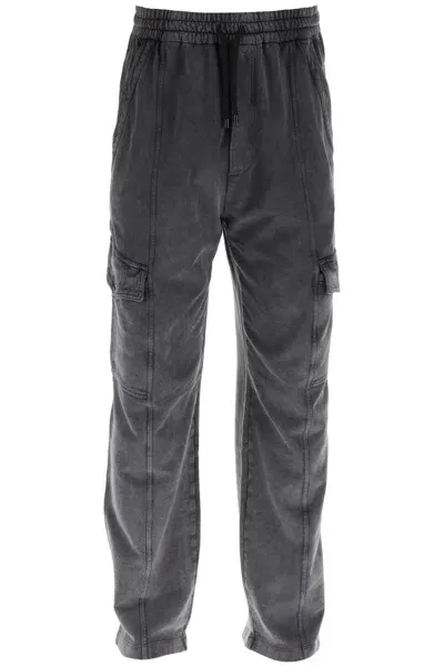 Marant Pryam Cargo Sweatpants In Gray