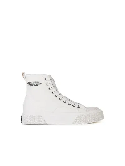 Marc Jacobs (the) Marc Jacobs () ' High Top' White Tela Sneakers