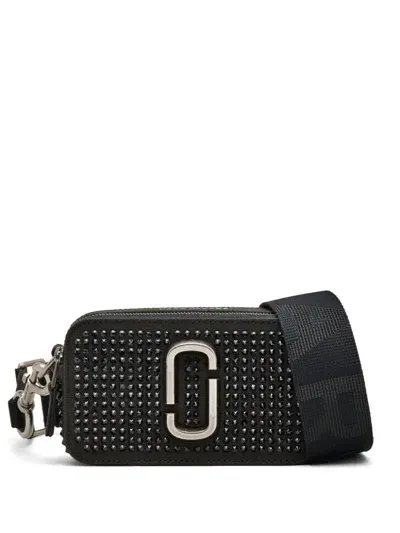 Marc Jacobs The Snapshot Camera Bag In Black Metalic