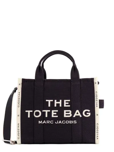 Marc Jacobs Canvas Handbag With Embroidered Logo