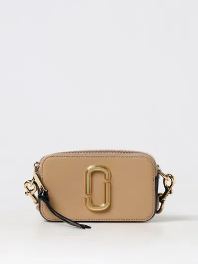 Marc Jacobs The Snapshot Crossbody Bag In 驼色