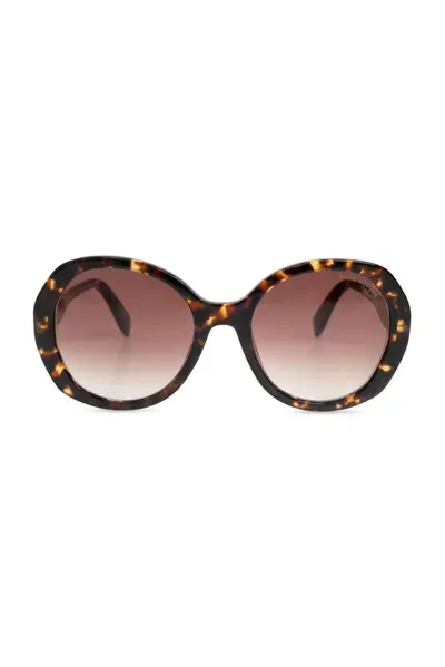 Marc Jacobs Eyewear Round Frame Sunglasses In Multi