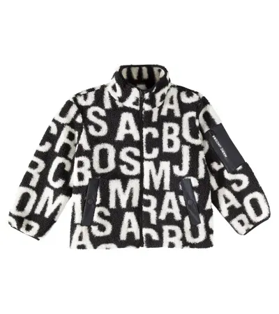 Marc Jacobs Kids' Faux Shearling Jacket In Black