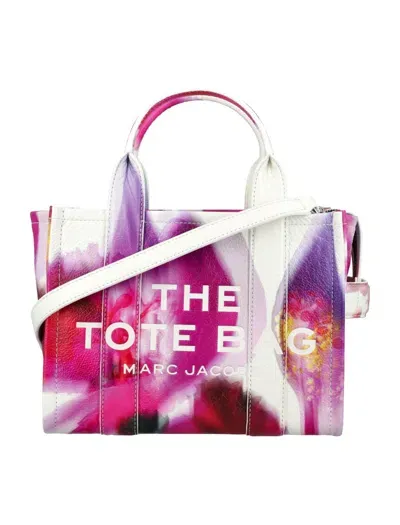 Marc Jacobs Future Floral Small Tote Bag In Pink