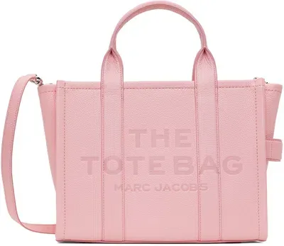 Marc Jacobs Brand-patch Leather Cross-body Bag In Pink