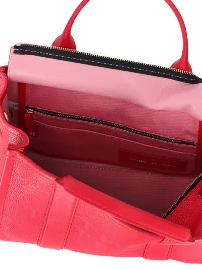 Marc Jacobs Red Leather Small Tote Bag