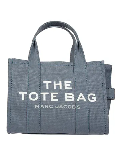 Marc Jacobs Shopper In Tessuto In Light Blue