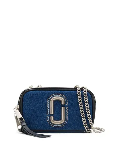 Marc Jacobs Snapshot Denim Camer Bag In Blue