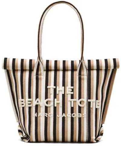 Marc Jacobs Striped Tote Bag In Multicoloured