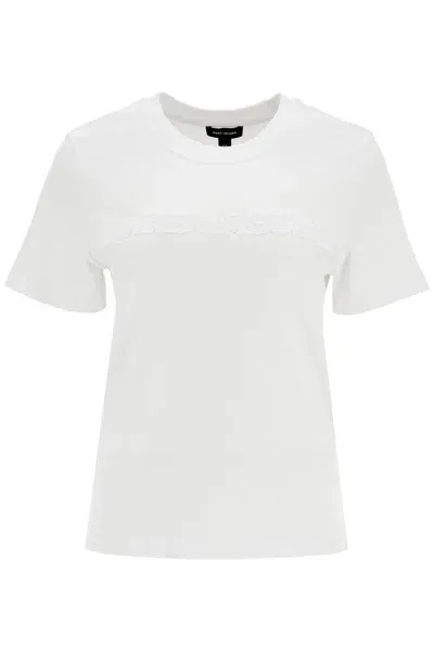 Marc Jacobs T Shirt Con Patch Logo In White