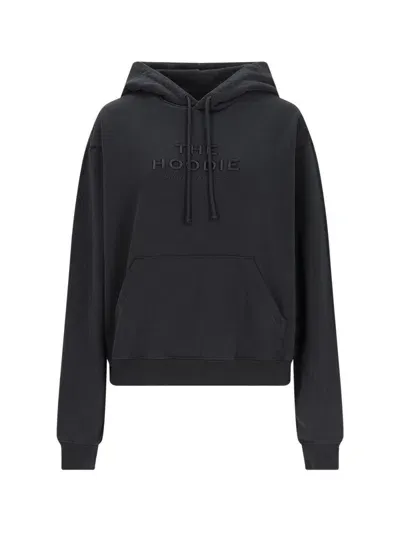 Marc Jacobs 'the Hoodie' Sweatshirt In Black