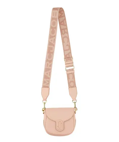 Marc Jacobs Saddle The J Marc Small Bag In Pink