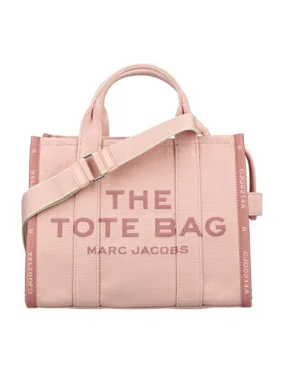 Marc Jacobs The Jacquard Medium Tote Bag In Rose