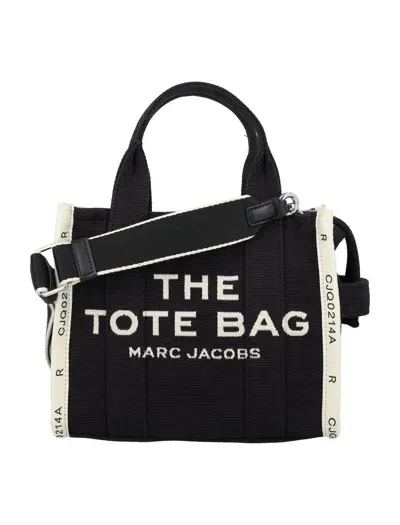 Marc Jacobs The Jacquard Mini Tote Bag In Black