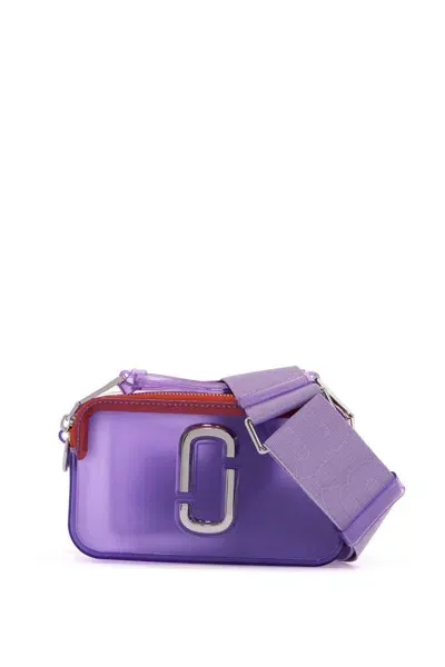 Marc Jacobs The Snapshot Crossbody In Purple