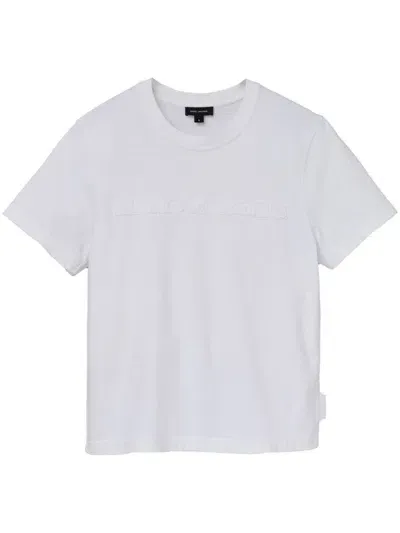 Marc Jacobs The Logo Baby Tee In White